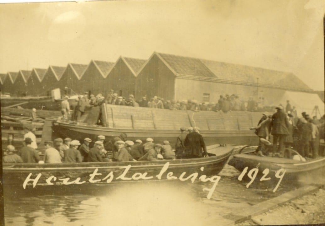 De houtstaking van 1914