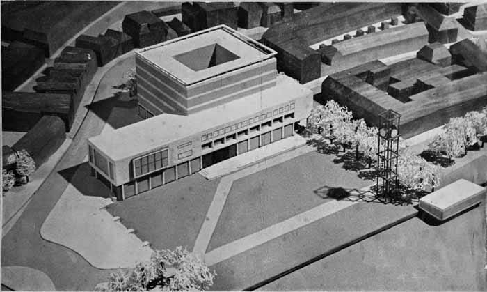 Stadhuis op de Burcht – Nooit gebouwd