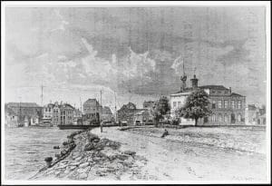 De Coupure en het bruggetje van Pont